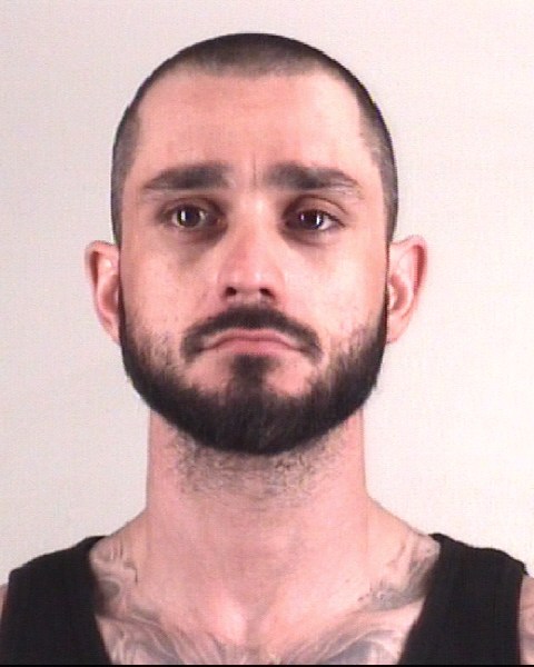Booking photo of CORY LEACH